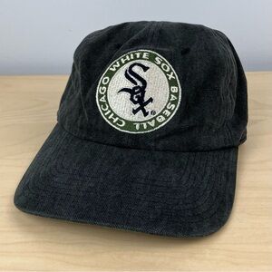 Vintage American Needle Chicago White Sox MLB Strapback Hat Embroidered Logo